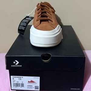 Converse Women's Sneakers in Brown and White